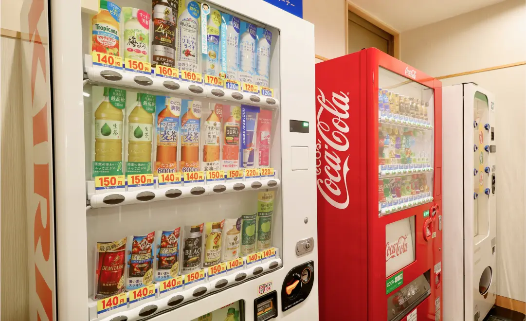 イメージ:自販機 ソフトドリンク